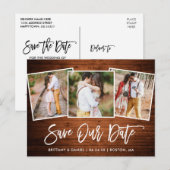 Moderne het Hood van het Manuscript van de Borstel Briefkaart (Voorkant / Achterkant)