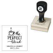 Moderne het perfecte handgeschreven script voor ov 	rubberstempel (Gestempeld)