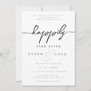 Moderne Heureusement Jamais Après Les Invitations
