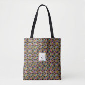 Moderne Hexagon Quilt Pattern-Canvas tas (Voorkant)