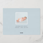 Moderne hoek | Aankondiging van drie foto-Folie (Achterkant)