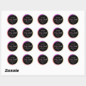 Moderne Holografische Body Scrub Labels (Vel)