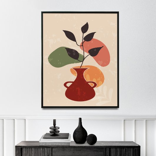 Moderne Home Deco, Boho Wallart Canvas Afdruk
