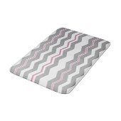 Moderne horizontale Chevron met elke kleur Badmat (Gekanteld)