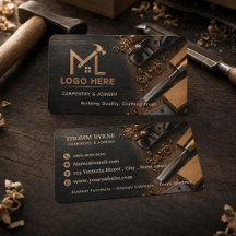 Moderne Houtbewerkingsmarketingtemplate | Timmerma