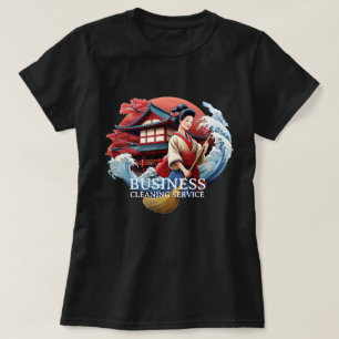 Moderne Huis Schoonmaak Dienst Huishoudelijke Hulp T-shirt