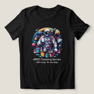 Moderne Huis Schoonmaak Dienst Huishoudelijke Hulp Tri-Blend Shirt