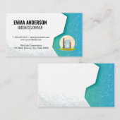 Moderne Huis Visitekaartje (Voorkant / Achterkant)