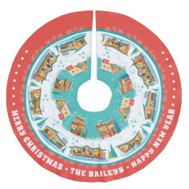  moderne huizen uit het midden van de eeuw kerstboom rok