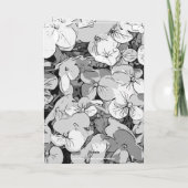 MODERNE HYDRANGEA FOTO FLORAAL DENKEN VAN U KAART (Achterkant)