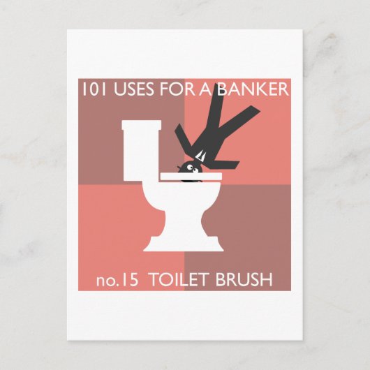 moderne hygiëne briefkaart (Voorkant)