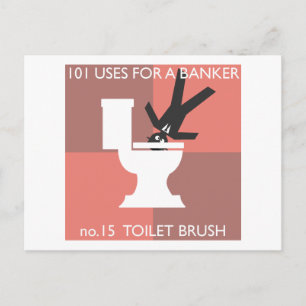 moderne hygiëne briefkaart