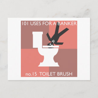 moderne hygiëne briefkaart