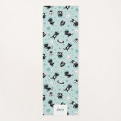 Moderne I heb meer ruimte-zwart katapatroon nodig Yogamat (Voorkant)