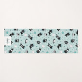 Moderne I heb meer ruimte-zwart katapatroon nodig Yogamat (Voorkant (horizontaal))