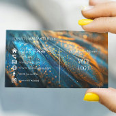 Moderne I veren Magnetisch Visitekaartje