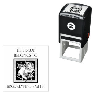 Moderne IJsschaatsen Dit Boek Behoort Aan Ex Libri Zelfinktende Stempel