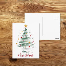 Moderne Illustratie van een Kerstboom