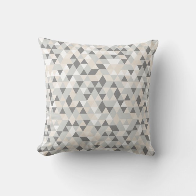 Moderne illustratie van geo-patroon kussen (Voorkant)