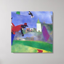 Moderne impressionist na het duel