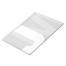 Moderne Initialen van het bureau van de Blocnote