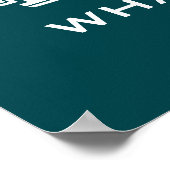 Moderne Inspirerend prijsopgave voor typografie Poster (Hoek)