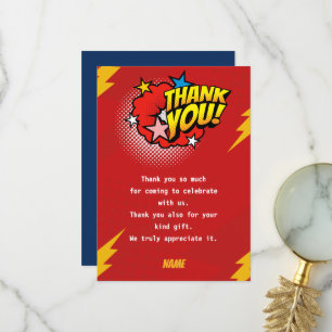 Moderne, Invitation d'anniversaire de garçon super