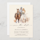 Moderne invitation rustique occidentale pour annon (Devant / Derrière)