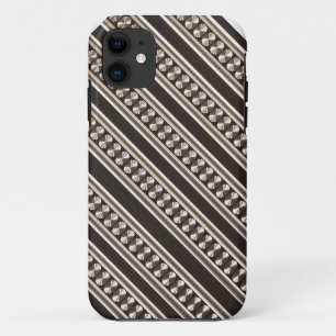 Moderne iPhone Stripe Design-draagtas iPhone 11 Hoesje