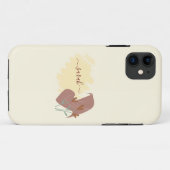 Moderne Islamitische Abstracte Minimale Monogramna Case-Mate iPhone Case (Achterkant (horizontaal))