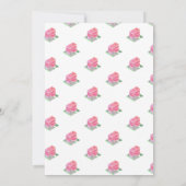 Moderne Isometrische Homes Housewarming Party Kaart (Achterkant)