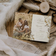 Moderne Ivoor & Goud ⎮Roos Elegant Bruiloft
