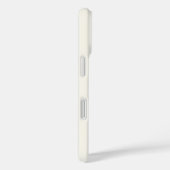 Moderne Ivoor Gouden Script Monogram Case-Mate iPhone Case (Achterkant / Rechts)