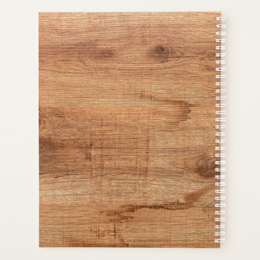 Moderne jaarplank voor Geometrische patronen van h Planner (Achterkant)