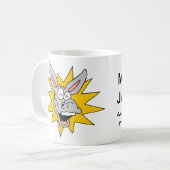 moderne jakhals koffiemok (Voorkant links)