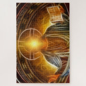 moderne jesuspuzzel legpuzzel (Verticaal)