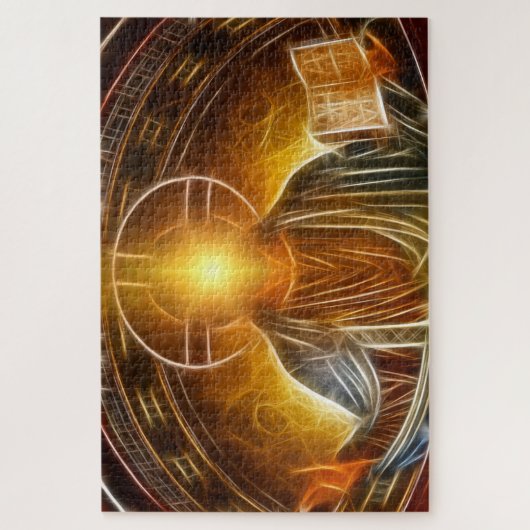 moderne jesuspuzzel legpuzzel (Verticaal)