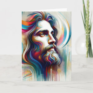 Moderne Jezus Wenskaart Voor Alle Gelegenheden Kaart