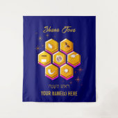 Moderne Joodse TOVA SHANA Wandkleed (Voorkant)