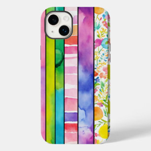 Moderne Joy Vibrant Kinder Waterverf Wonder Case-Mate iPhone 14 Plus Hoesje