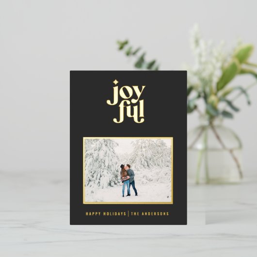 moderne joyeuse 1 feuille photo carte postale vaca (Debout devant)