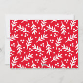 Moderne Joyeux Carte photo de vacances (Dos)