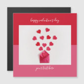 Moderne Kaart Colorblock Valentijnsdag (Voorkant / Achterkant)