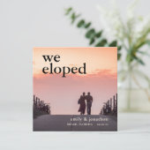 Moderne Kaart van de aankondiging van de Foto Elop (Staand voorkant)