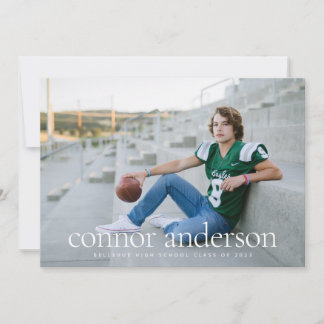 Moderne Kaart voor bekendmaking van Afstuderen-ove