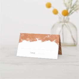 Moderne kaarten voor penseelstreken van koper