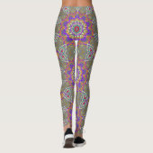 Moderne kaleïdoscoop leggings (Achterkant)
