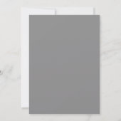 Moderne kalender save the date (Achterkant)