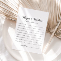 Moderne kalligrafie Baby shower hoopt en wenst Kaa