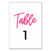 Moderne kalligrafie bruiloft kaart (Achterkant)